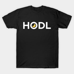 HODL -  "Hold on for Dear Life" T-Shirt